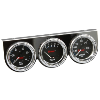 Instrumenten Set - Gauge Panel  67mm Chrom